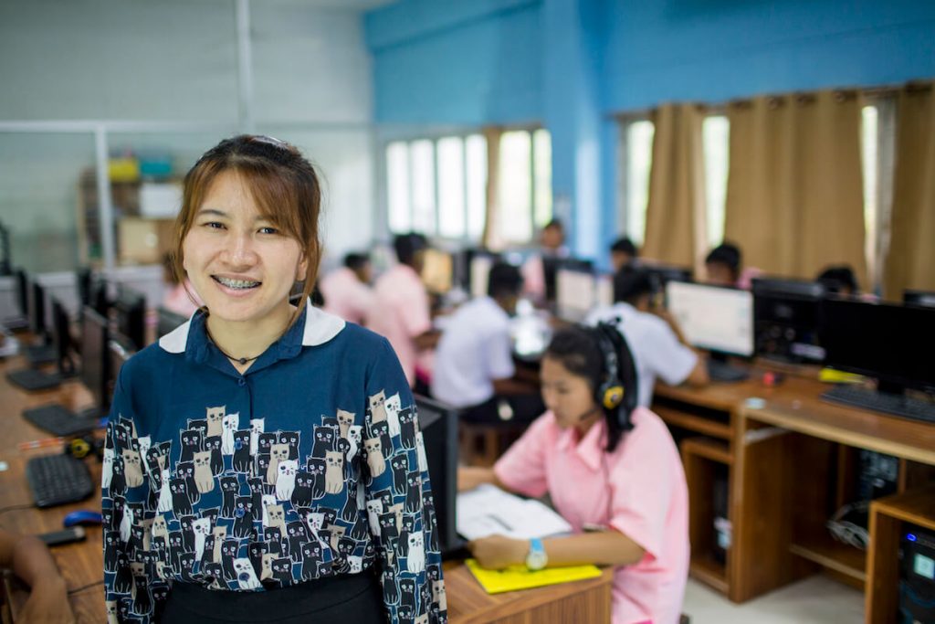 วนิดา เกตุทอง ครูสอนคณิตศาสตร์และแนะแนว โรงเรียนวังข่อยพิทยาคม